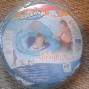 Baby spring float sun canopy